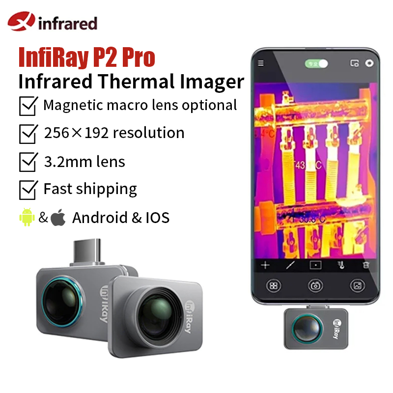 Nf 521 Thermal Imaging Camera - Infiray P2 Pro 휴대폰 카메라용 열화상