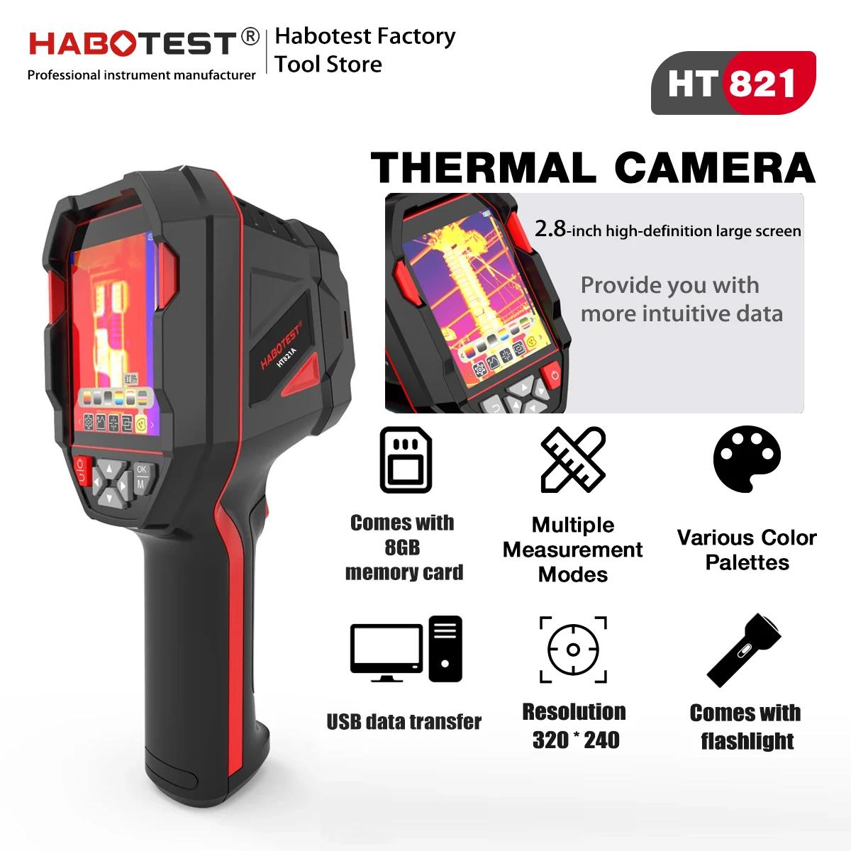 Nf 521 Thermal Imaging Camera - HABOTEST HT821A 열화상 카메라 96X96 픽셀