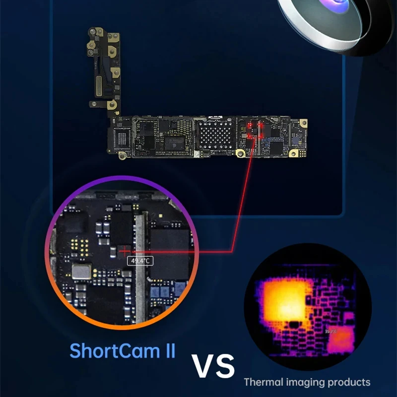 ShortCam II 적외선 열화상 카메라 PCB 결함 - Shortcam Thermal Imaging Pcb 리뷰 및 가격